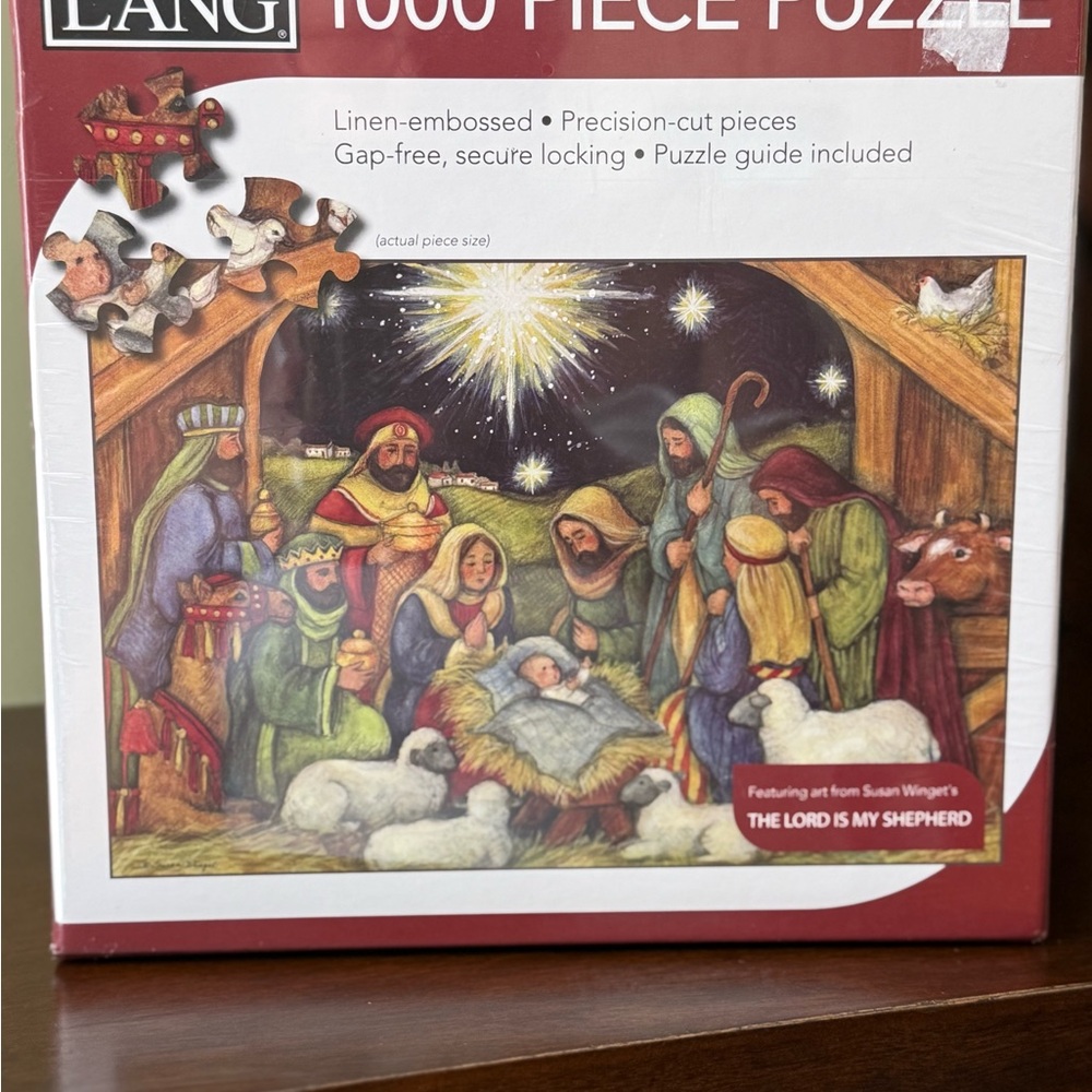 Lang Nativity Scene 1000 Piece Puzzle